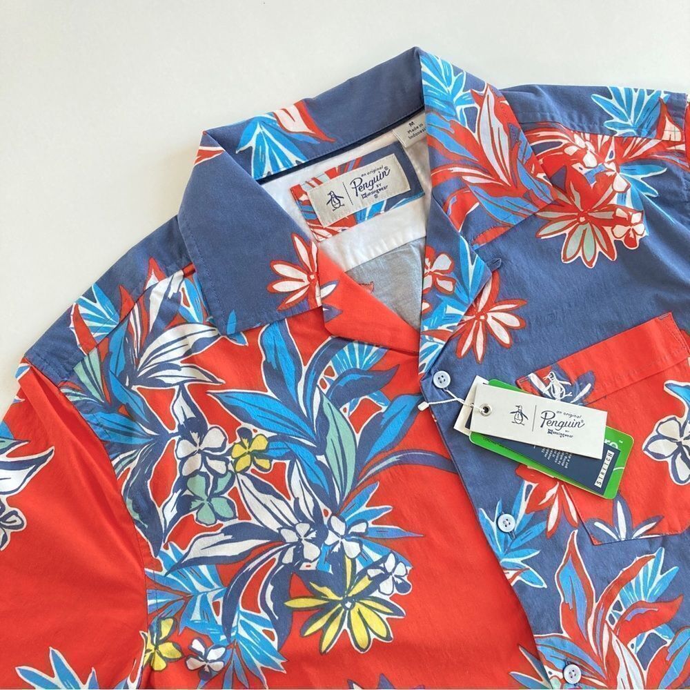 Original Penguin Tropical Camp Shirt*